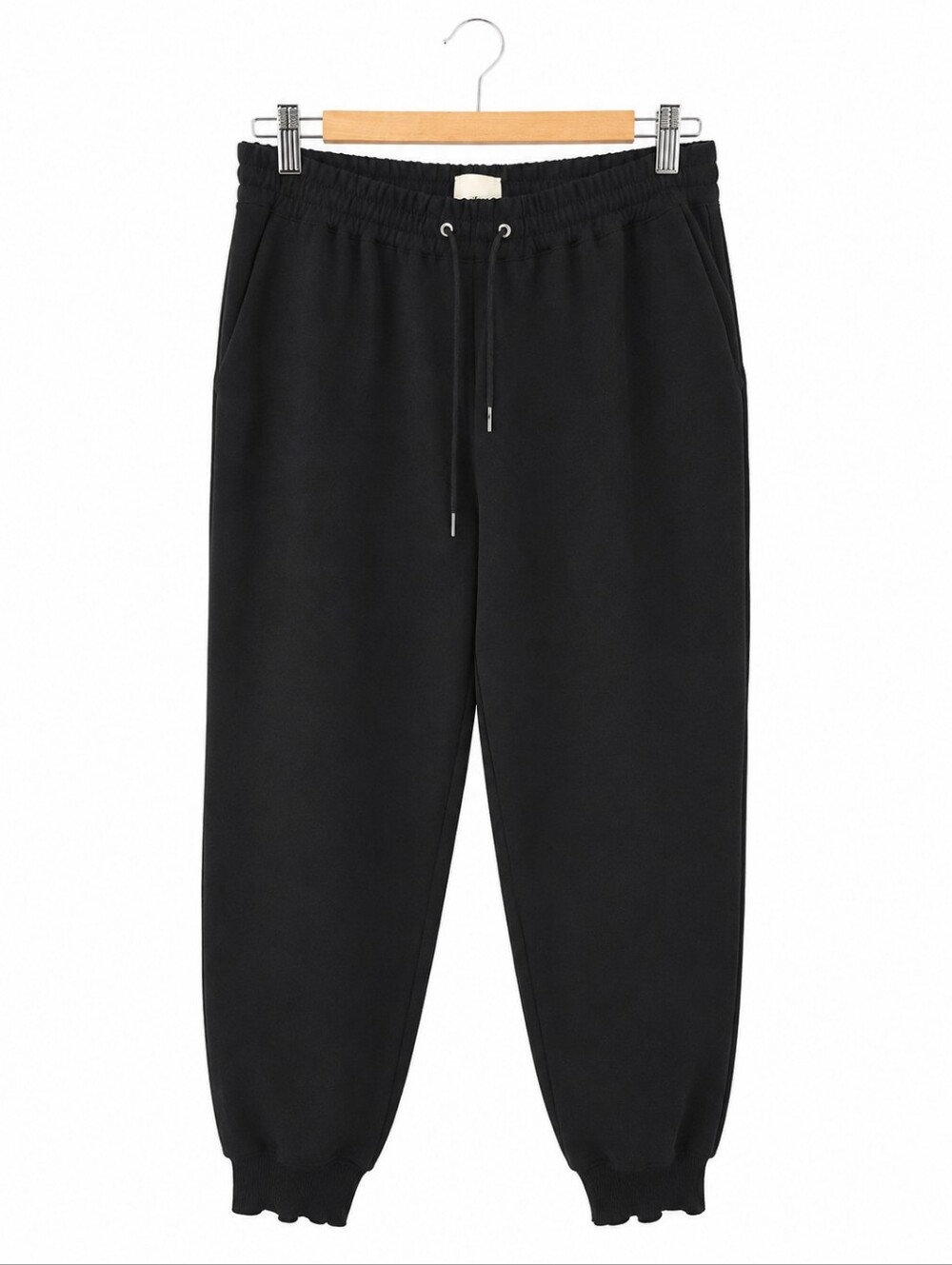 Wilfred Aritzia Black Pull-On Jogger Pants Drawstring Waist Size Medium - Picture 2 of 13